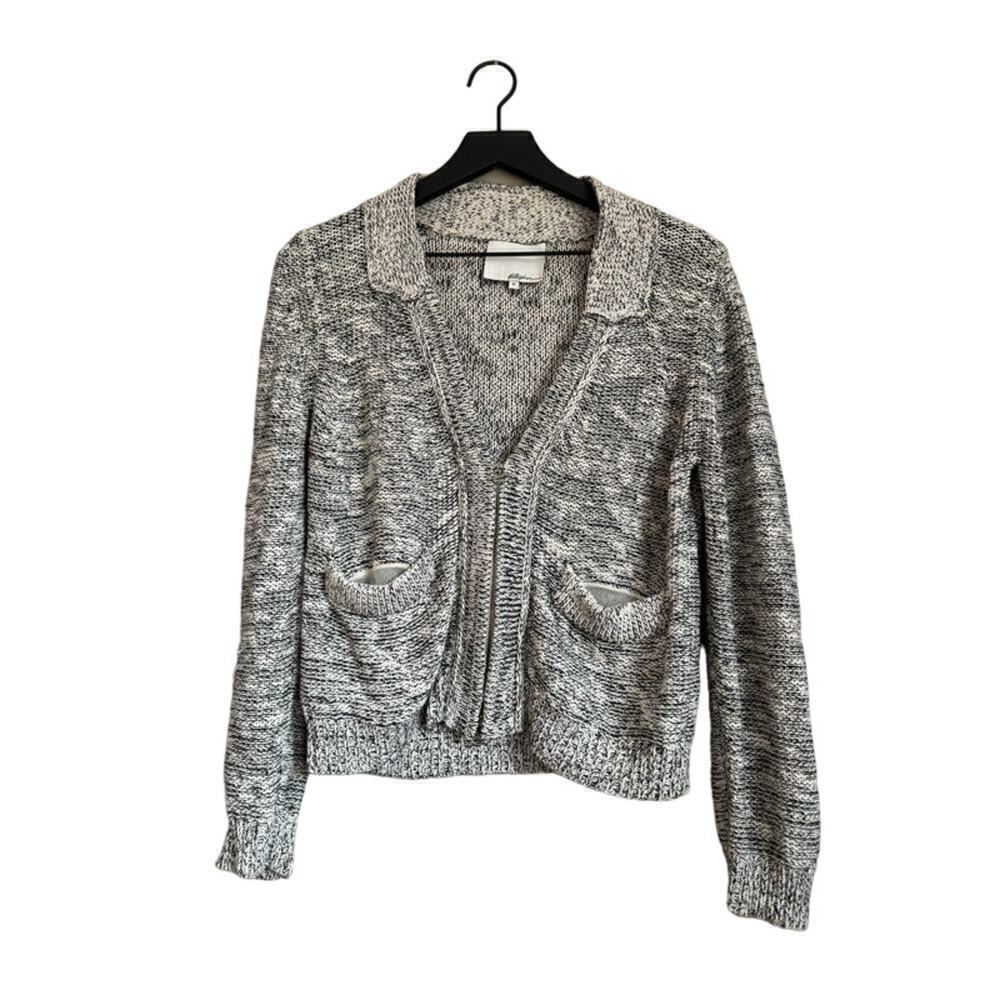 3.1 PHILLIP LIM Zip-Up Marled Cardigan